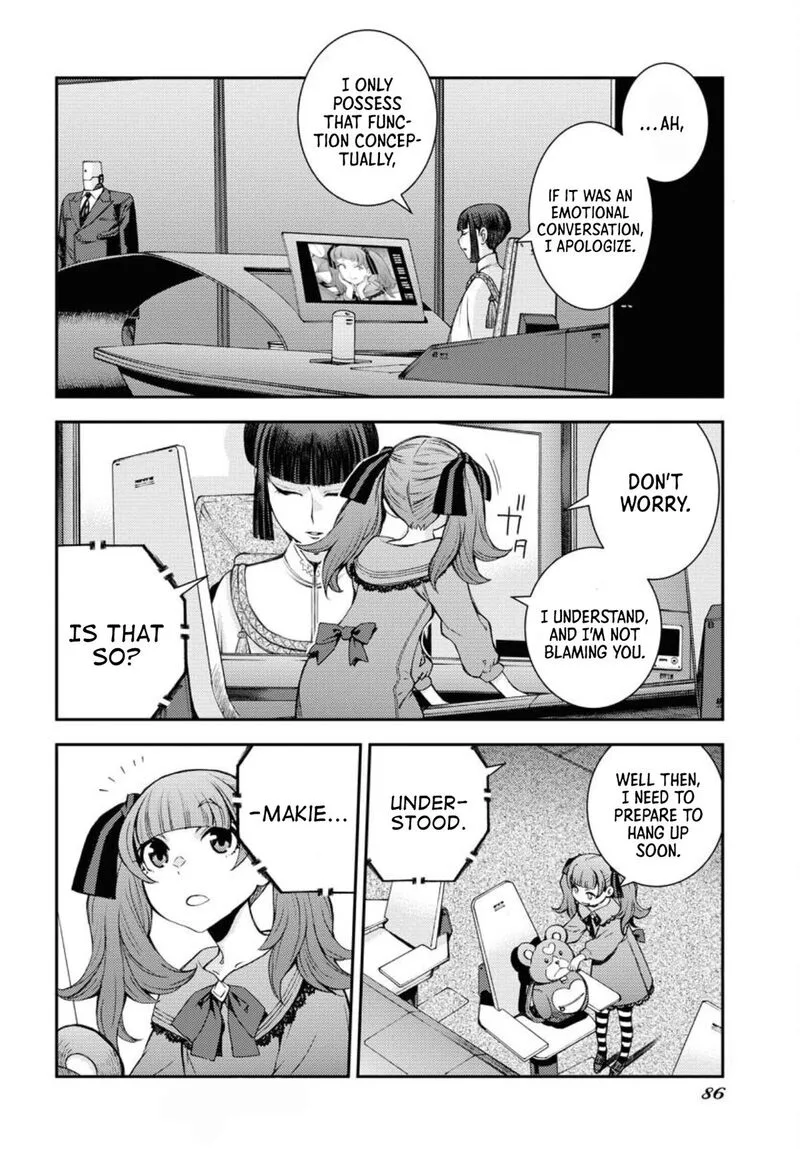 Aoki Hagane no Arpeggio Chapter 155 page 16
