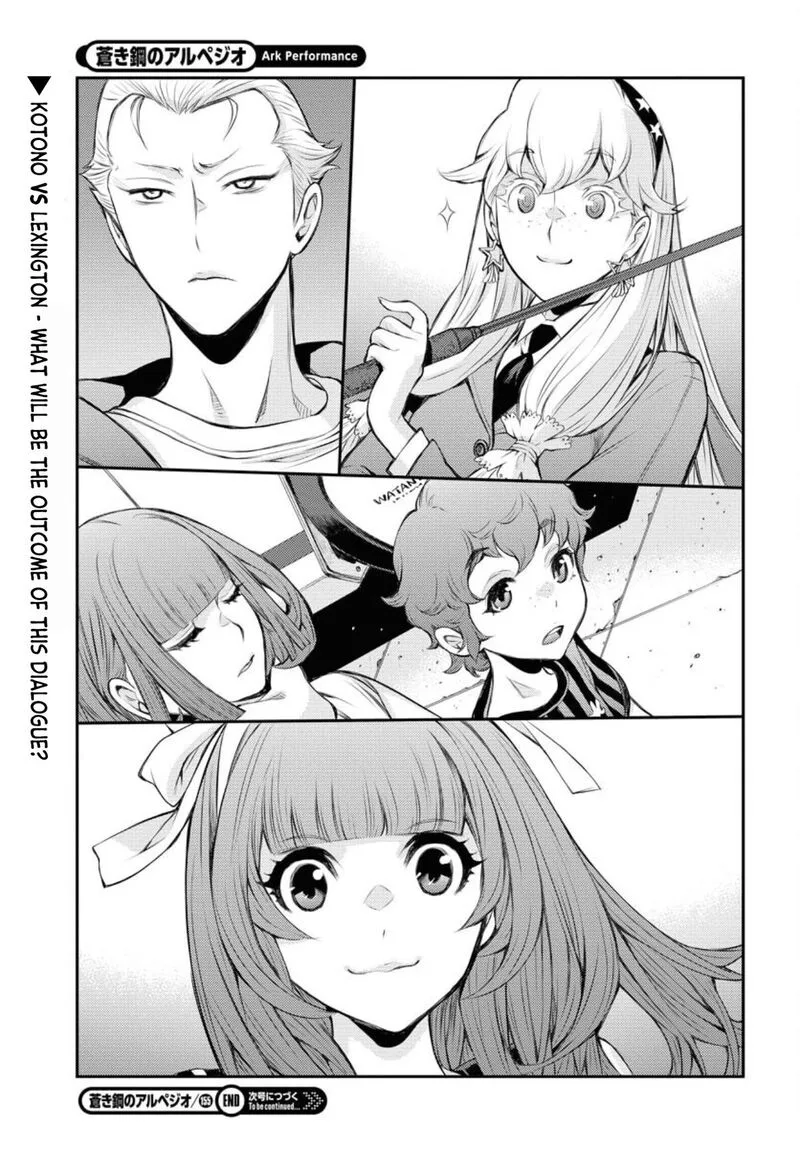 Aoki Hagane no Arpeggio Chapter 155 page 29