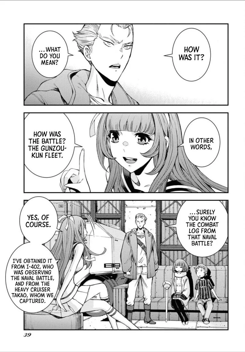 Aoki Hagane no Arpeggio Chapter 156 page 5