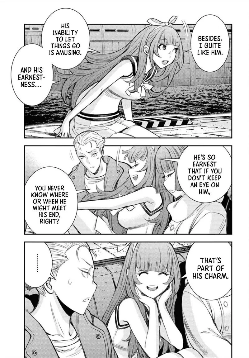Aoki Hagane no Arpeggio Chapter 156 page 9