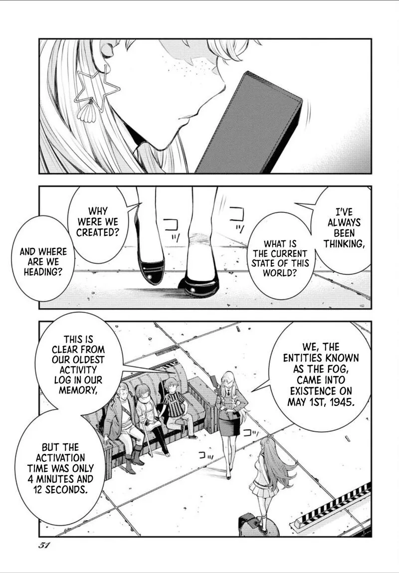Aoki Hagane no Arpeggio Chapter 156 page 17