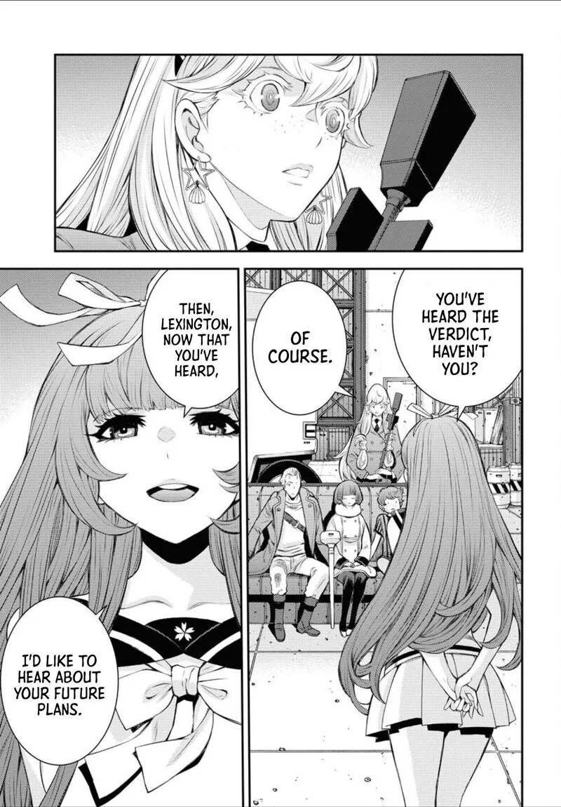 Aoki Hagane no Arpeggio Chapter 156 page 15