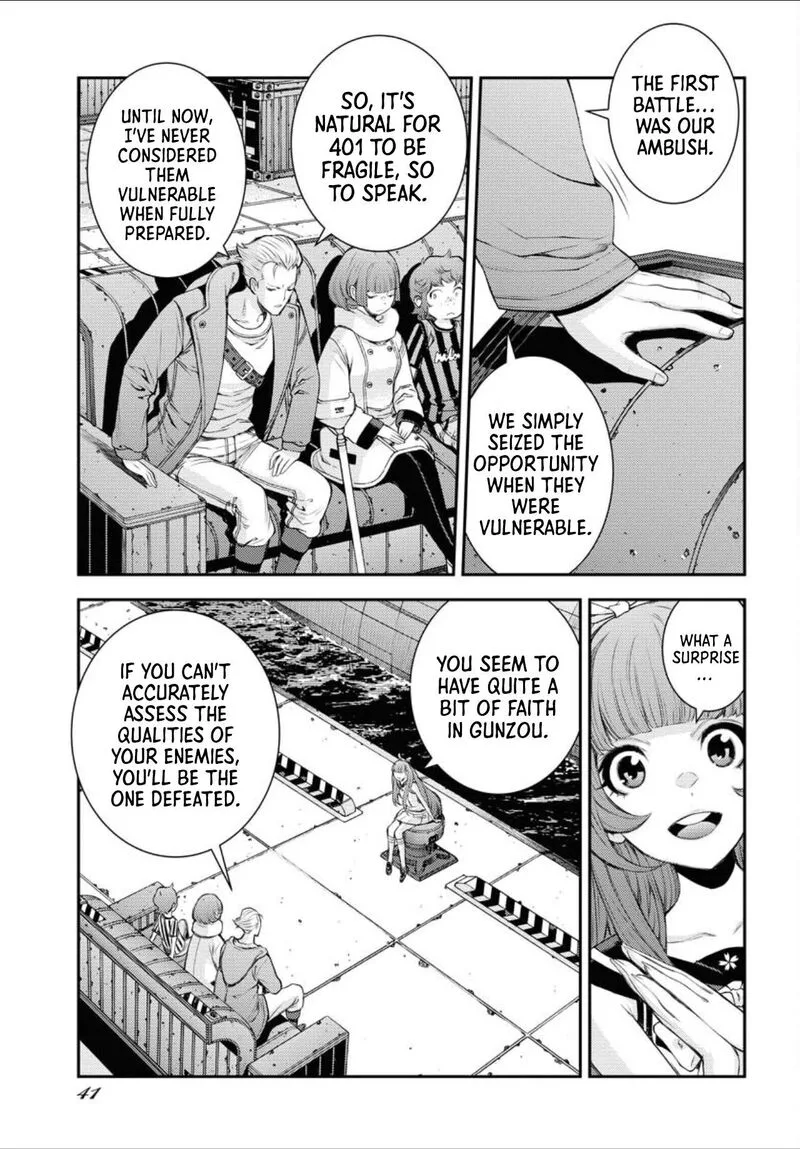 Aoki Hagane no Arpeggio Chapter 156 page 7