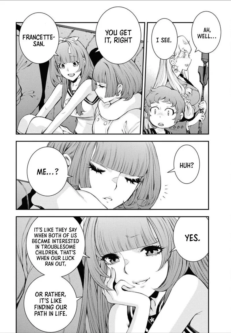 Aoki Hagane no Arpeggio Chapter 156 page 10
