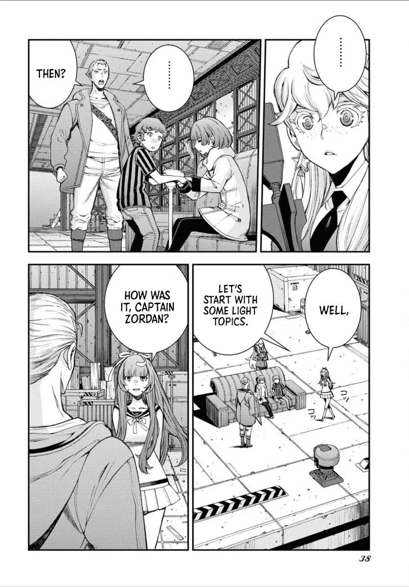 Aoki Hagane no Arpeggio Chapter 156 page 4