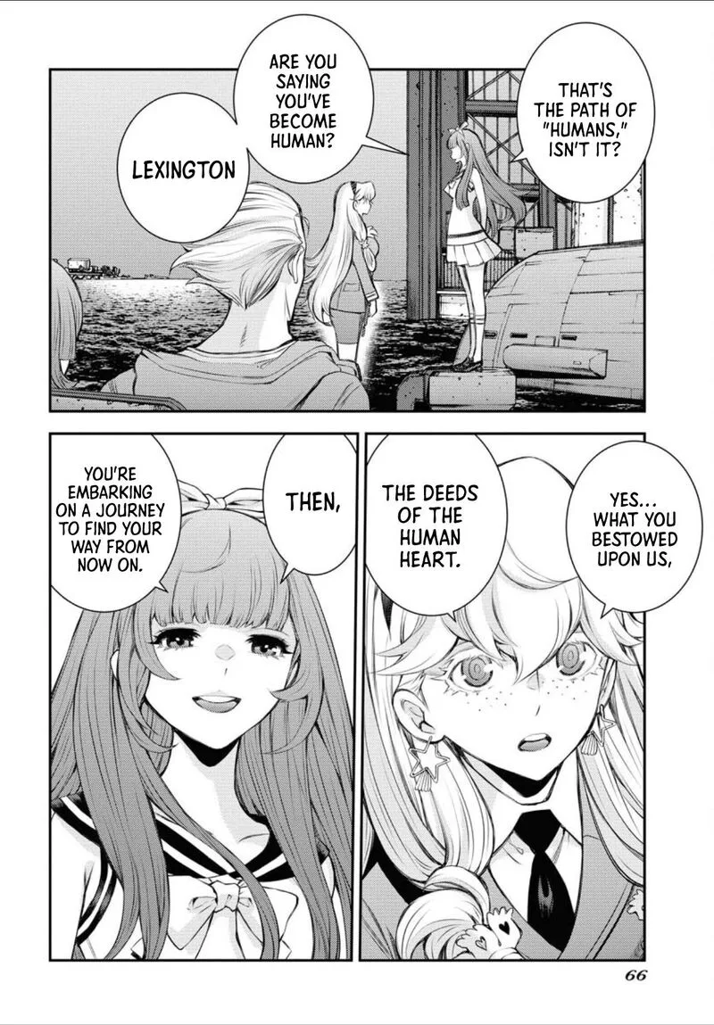 Aoki Hagane no Arpeggio Chapter 156 page 32