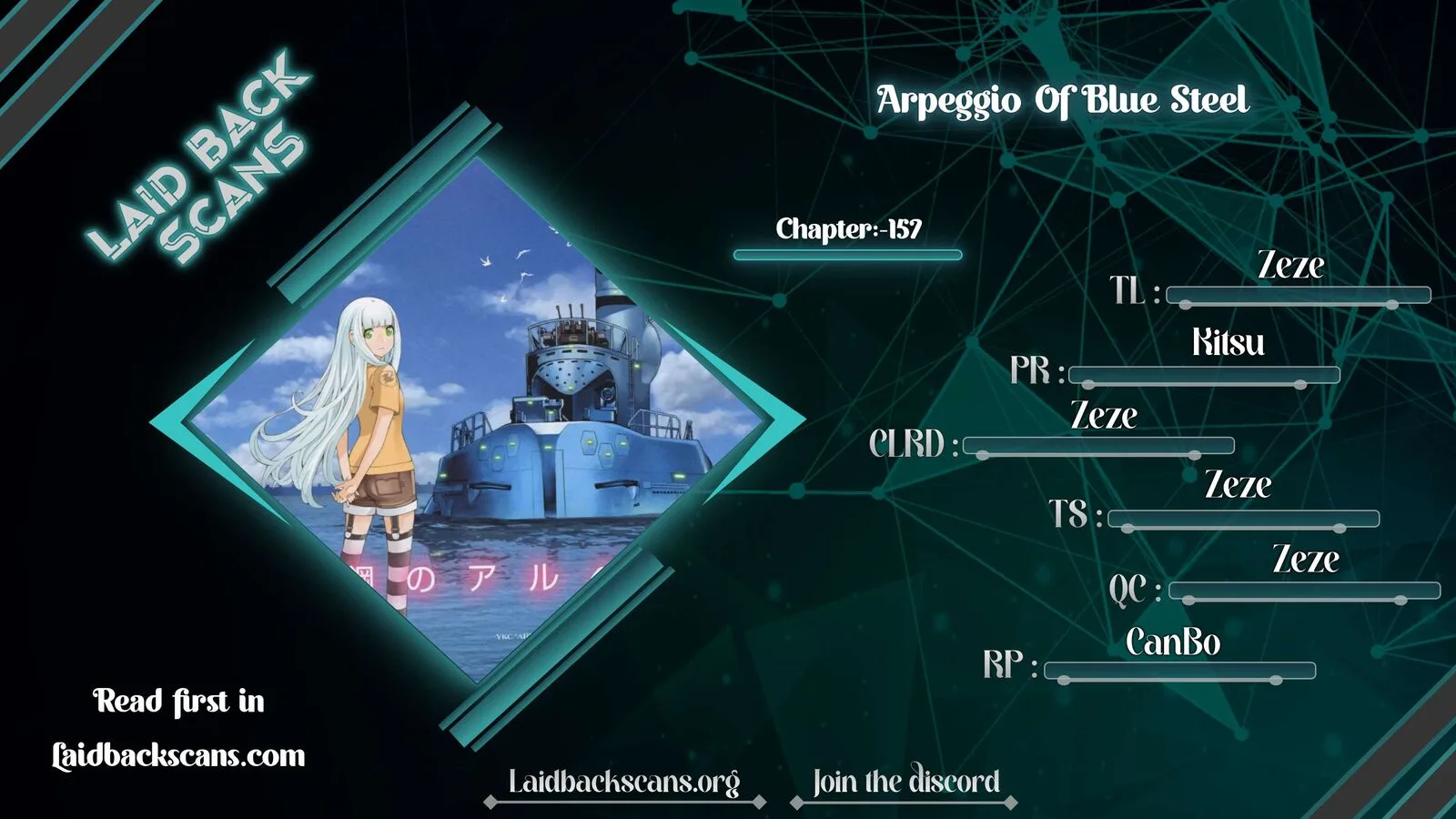 Aoki Hagane no Arpeggio Chapter 157 page 1