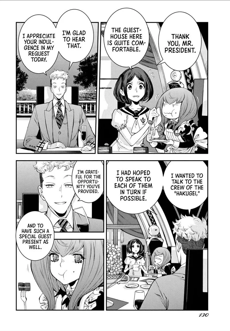 Aoki Hagane no Arpeggio Chapter 157 page 25