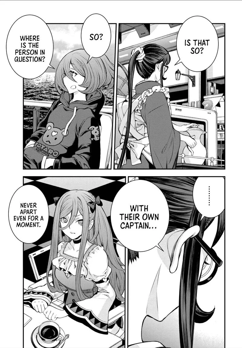 Aoki Hagane no Arpeggio Chapter 157 page 8