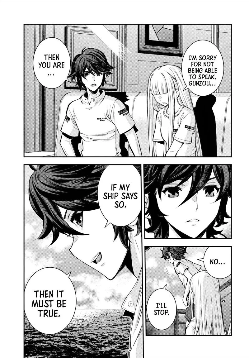 Aoki Hagane no Arpeggio Chapter 157 page 22