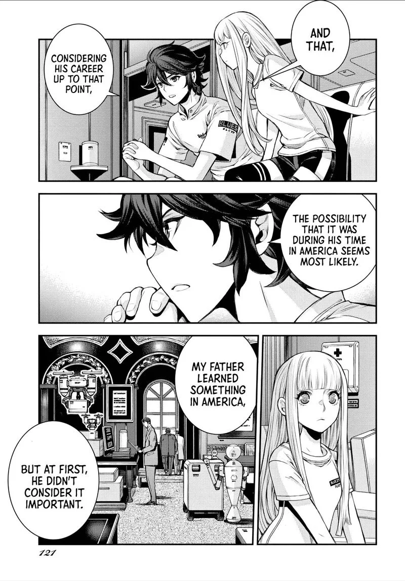 Aoki Hagane no Arpeggio Chapter 157 page 16