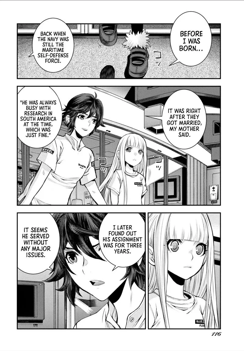 Aoki Hagane no Arpeggio Chapter 157 page 11