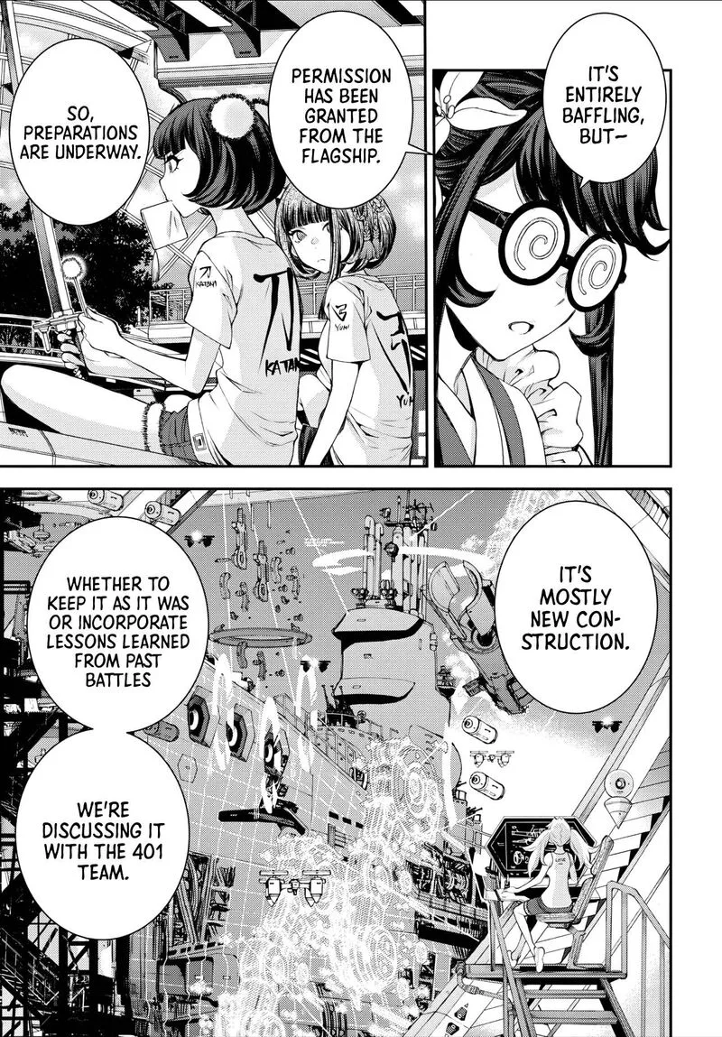 Aoki Hagane no Arpeggio Chapter 157 page 6