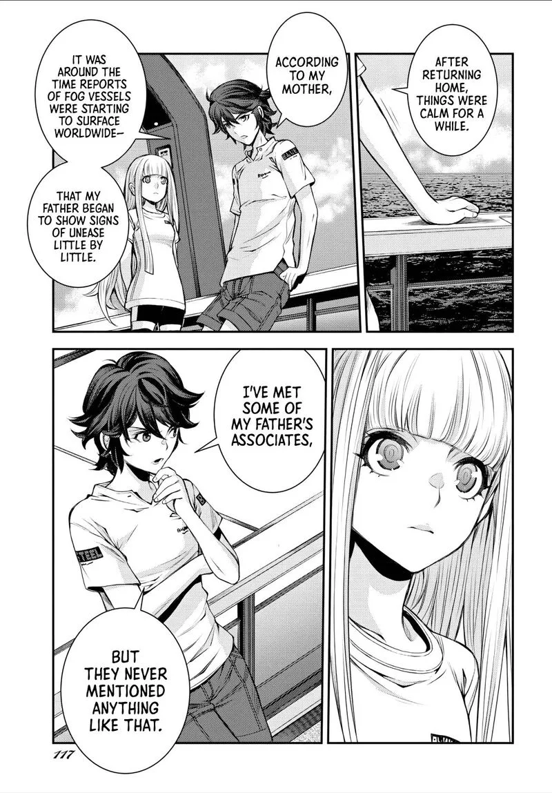 Aoki Hagane no Arpeggio Chapter 157 page 12