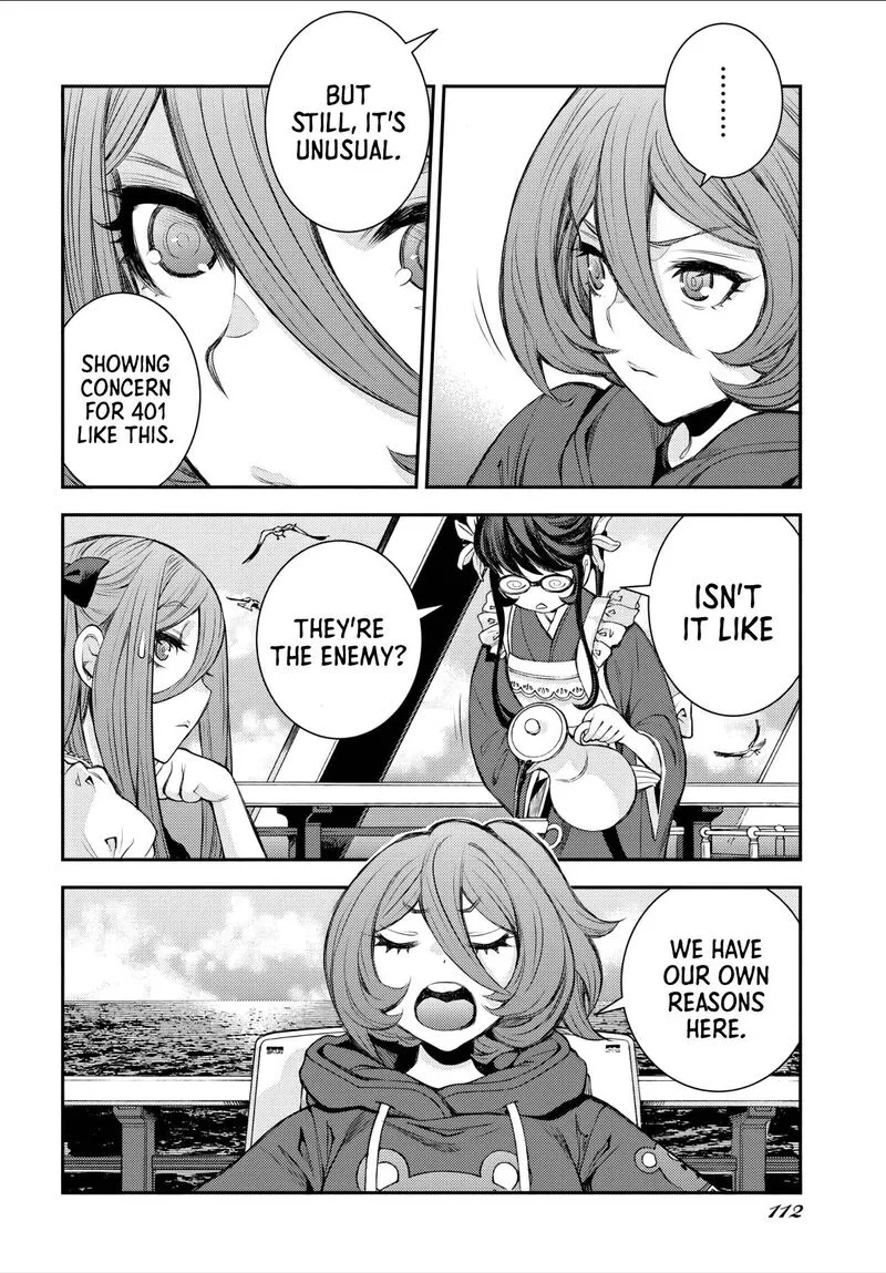 Aoki Hagane no Arpeggio Chapter 157 page 7