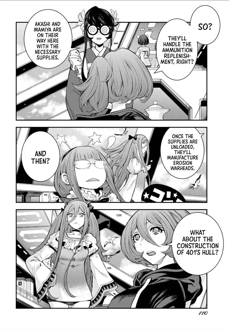 Aoki Hagane no Arpeggio Chapter 157 page 5