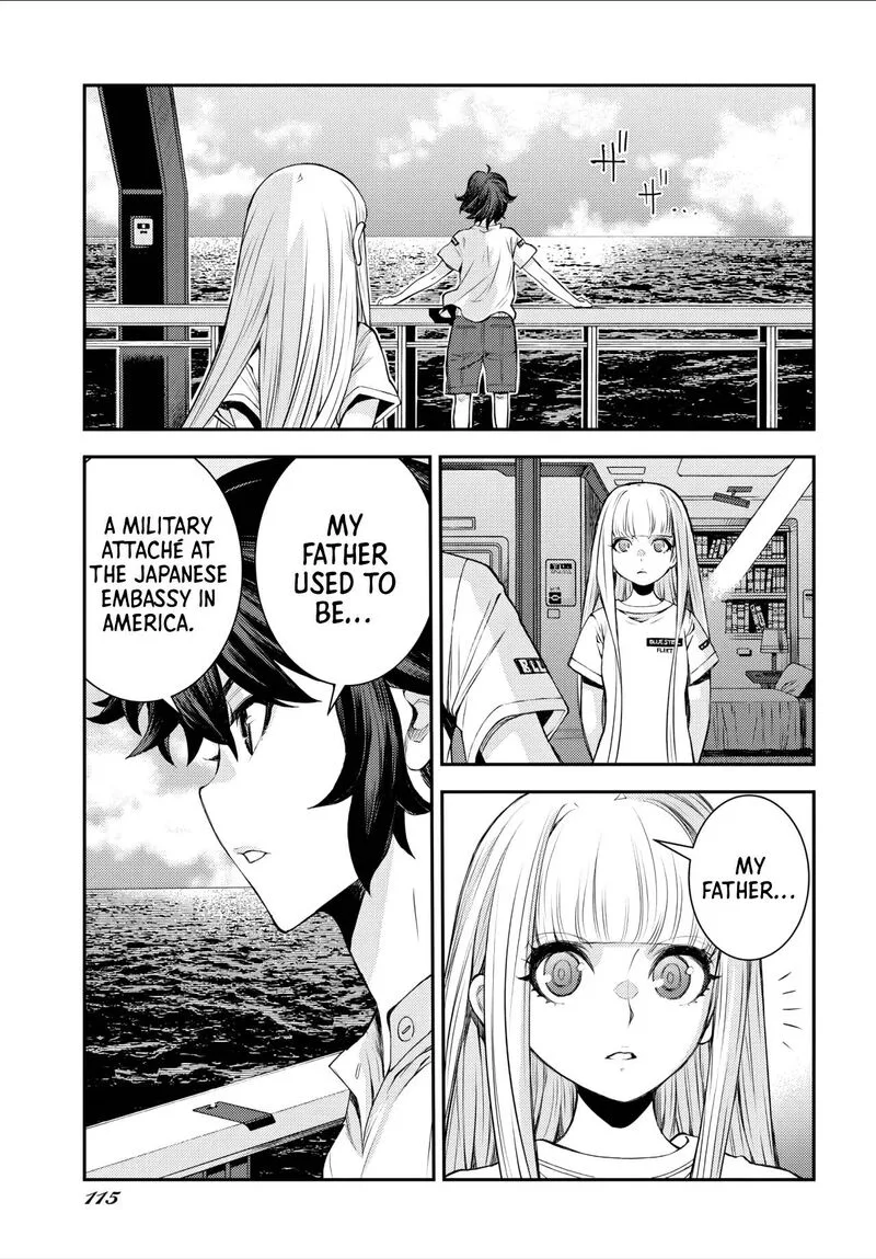 Aoki Hagane no Arpeggio Chapter 157 page 10