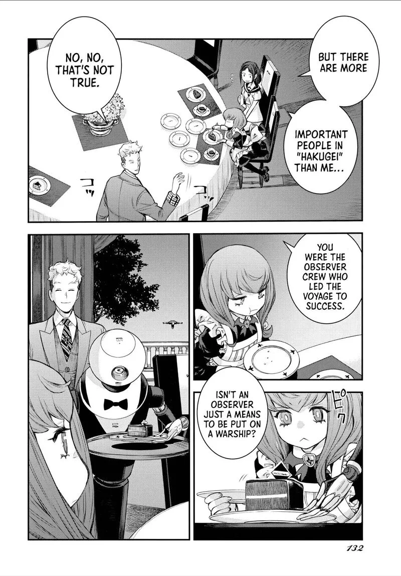 Aoki Hagane no Arpeggio Chapter 157 page 27