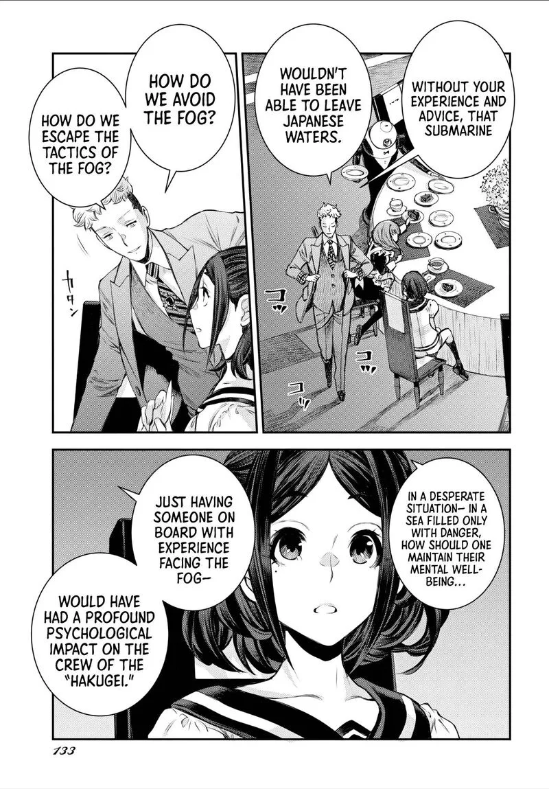Aoki Hagane no Arpeggio Chapter 157 page 28