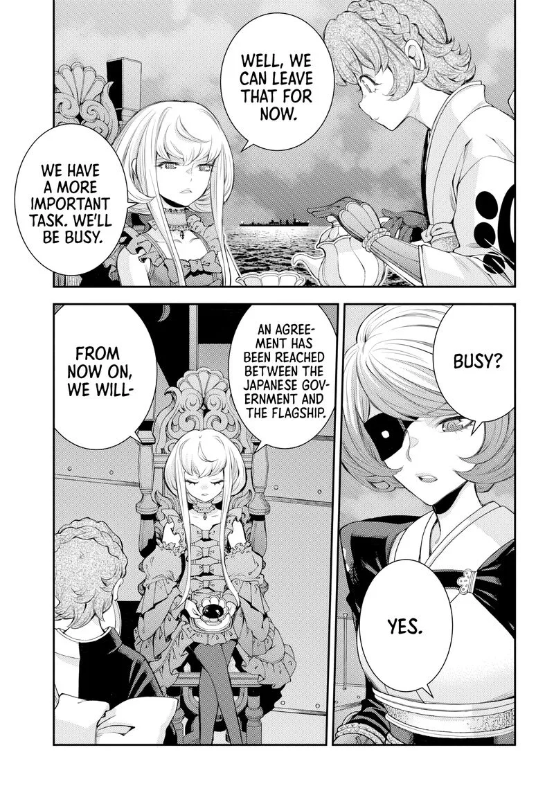 Aoki Hagane no Arpeggio Chapter 158 page 15