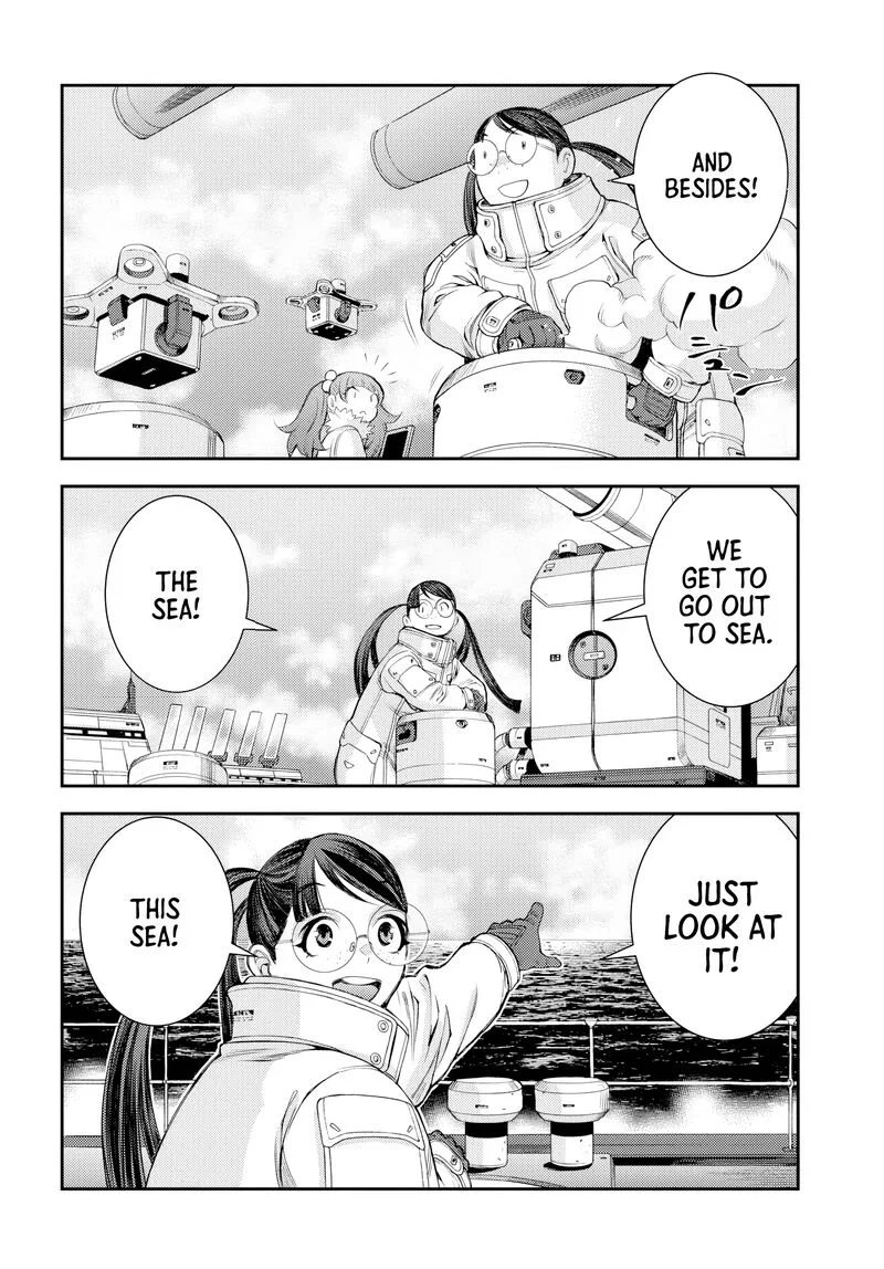 Aoki Hagane no Arpeggio Chapter 158 page 6