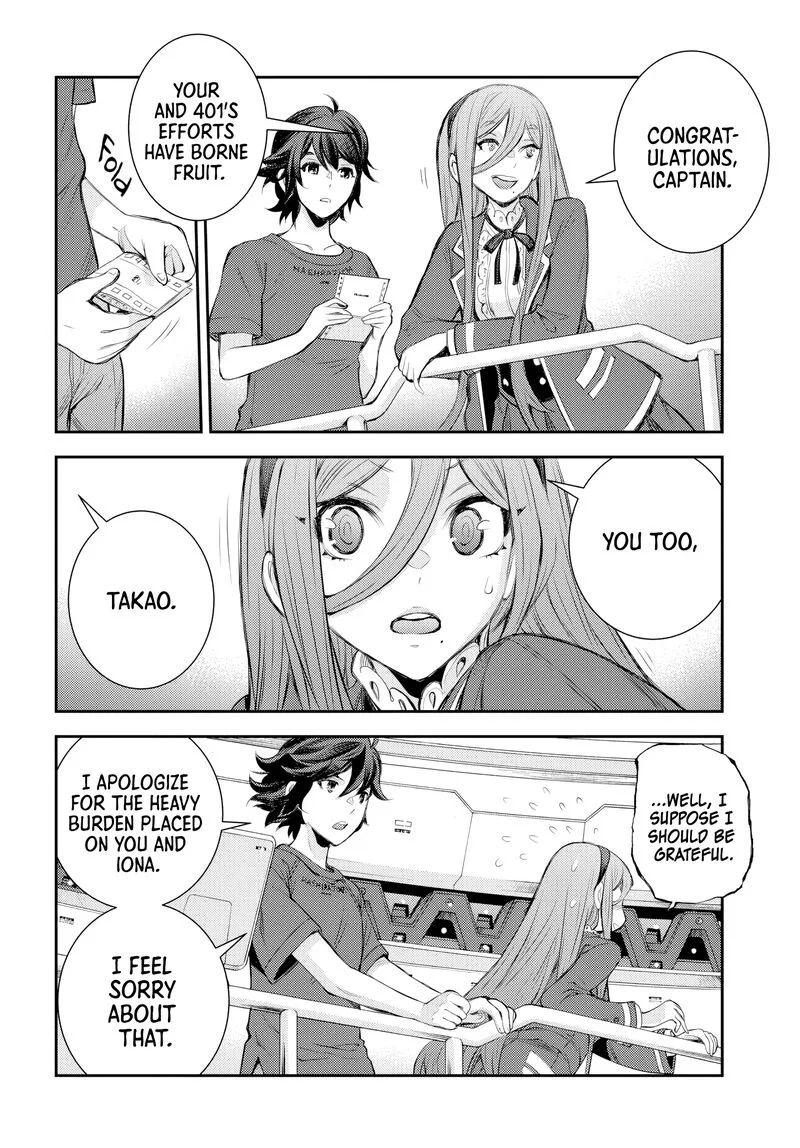 Aoki Hagane no Arpeggio Chapter 158 page 24
