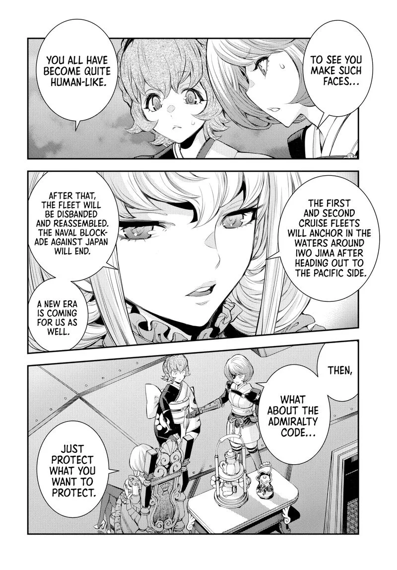 Aoki Hagane no Arpeggio Chapter 158 page 18