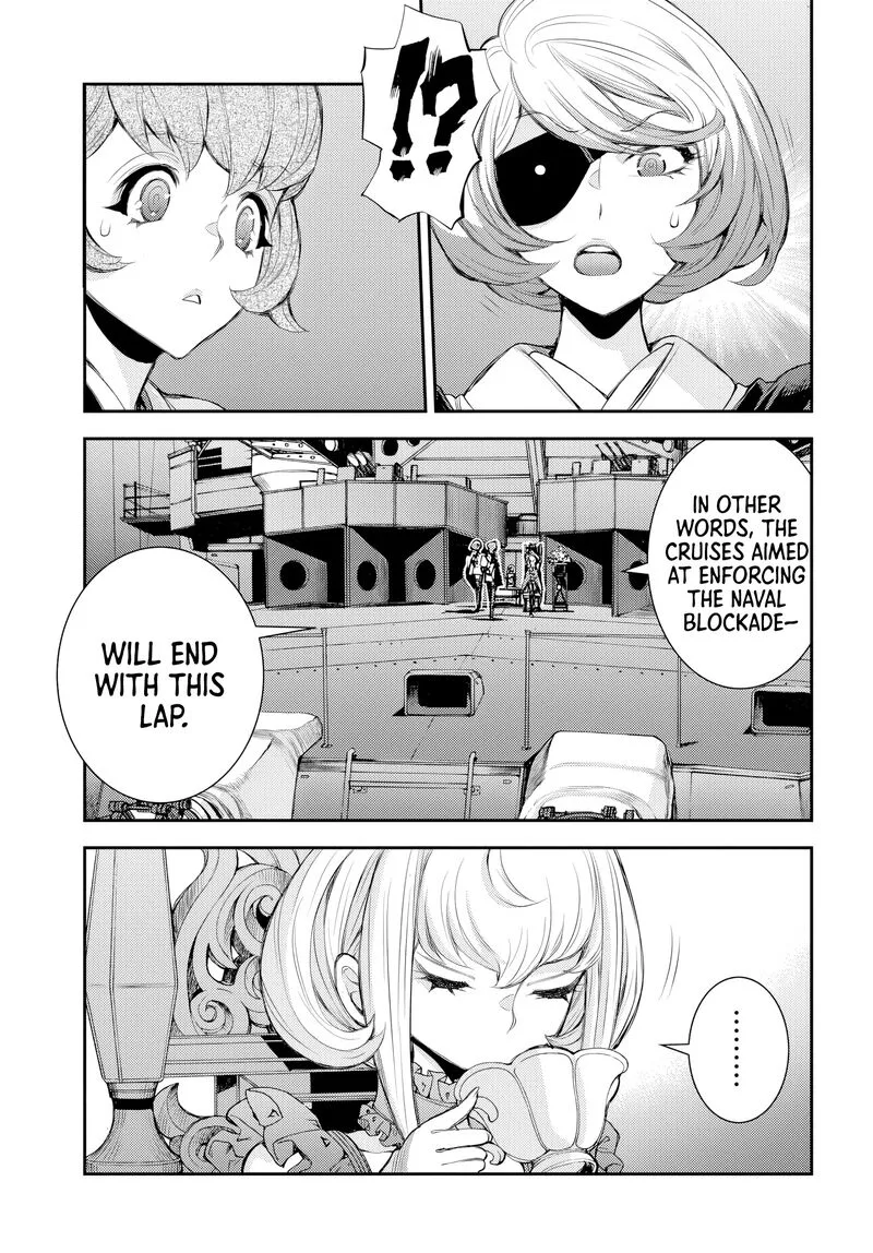 Aoki Hagane no Arpeggio Chapter 158 page 17