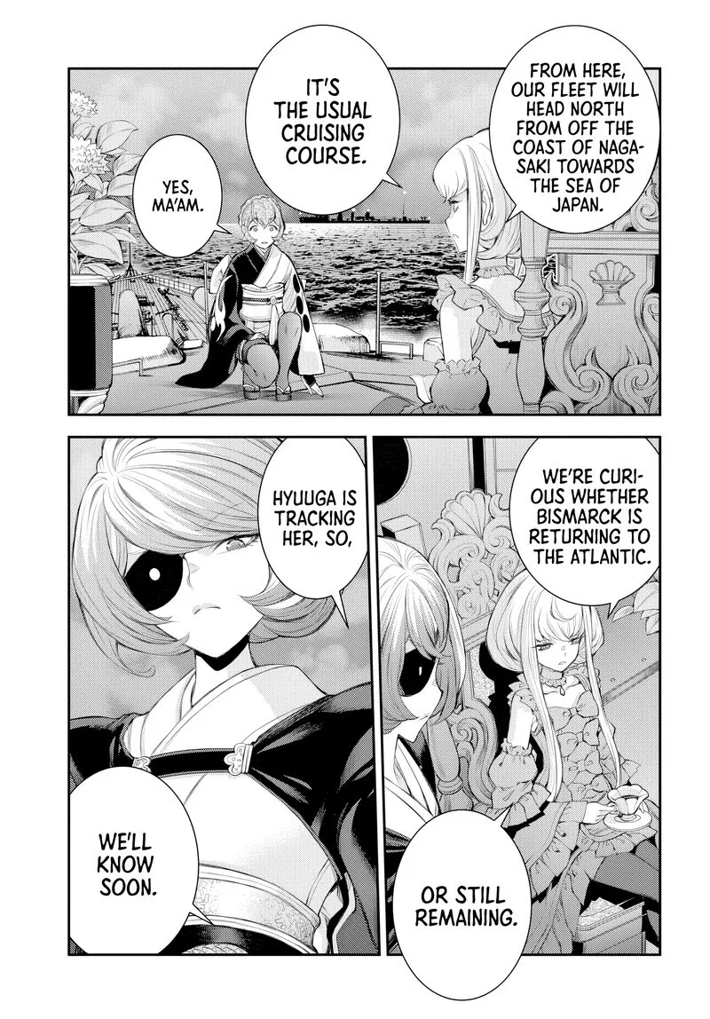 Aoki Hagane no Arpeggio Chapter 158 page 11