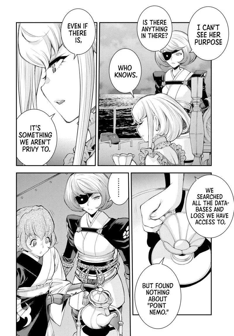 Aoki Hagane no Arpeggio Chapter 158 page 14