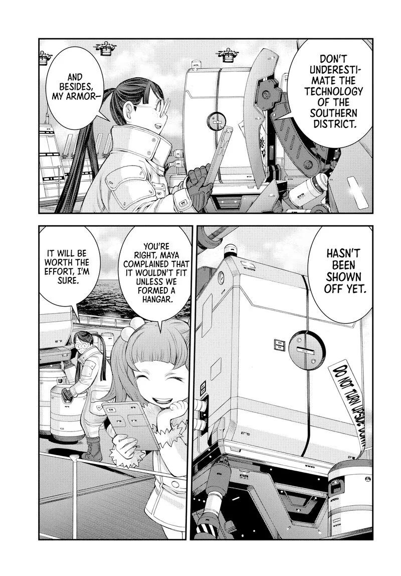 Aoki Hagane no Arpeggio Chapter 158 page 5