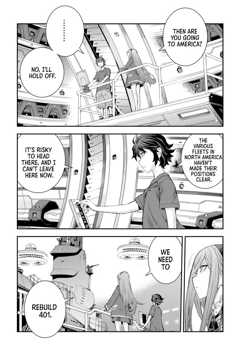 Aoki Hagane no Arpeggio Chapter 158 page 26