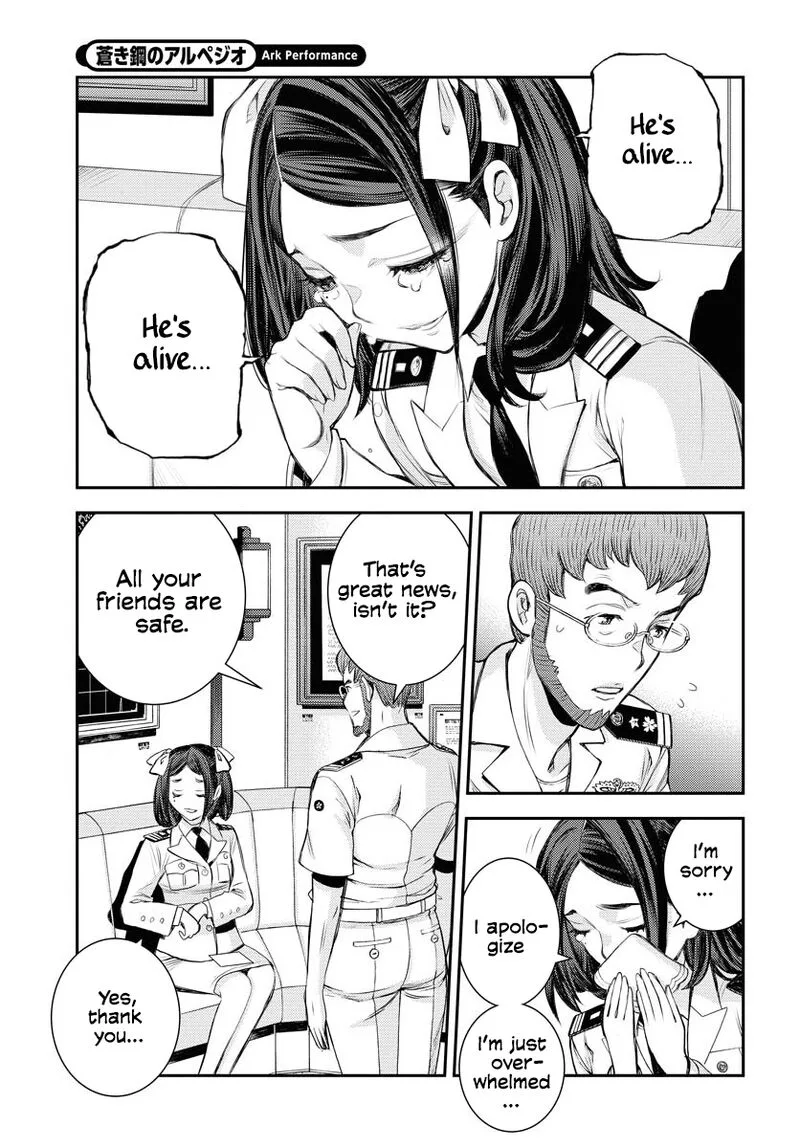 Aoki Hagane no Arpeggio Chapter 159 page 14