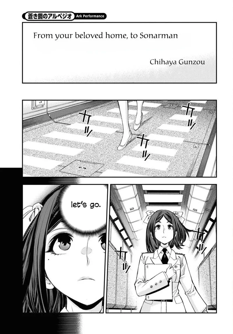 Aoki Hagane no Arpeggio Chapter 159 page 24