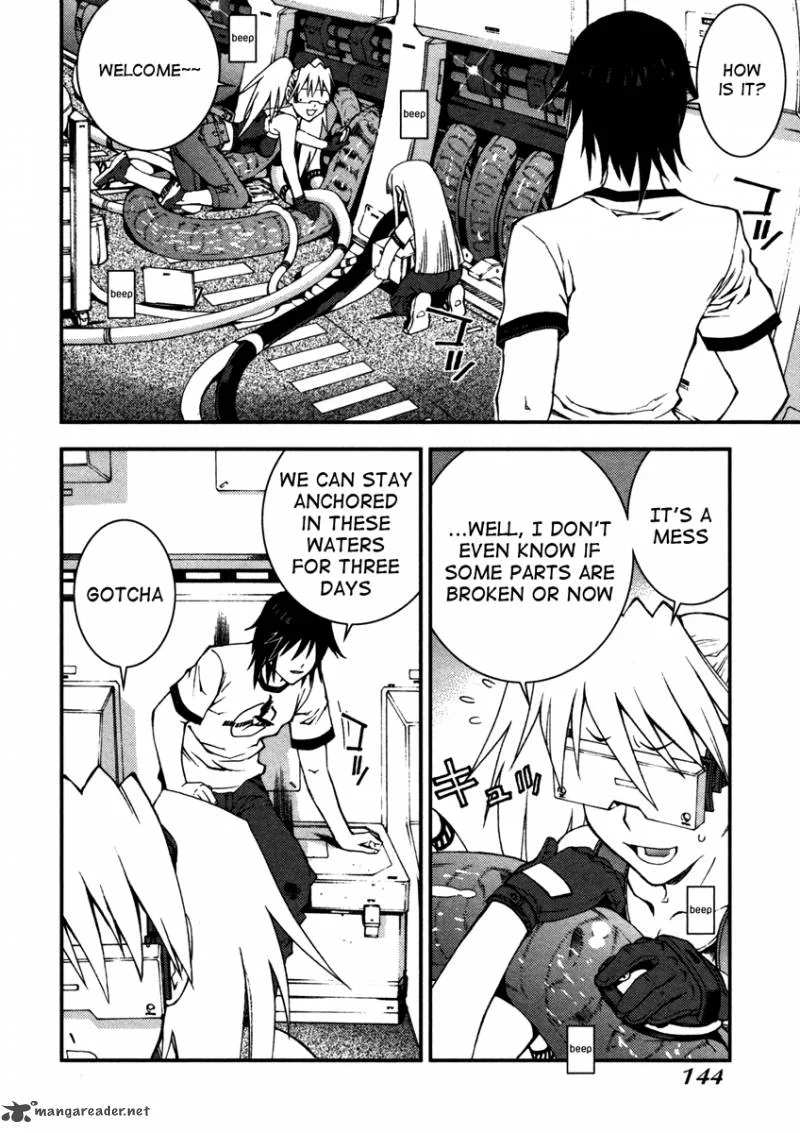 Aoki Hagane no Arpeggio Chapter 16 page 18
