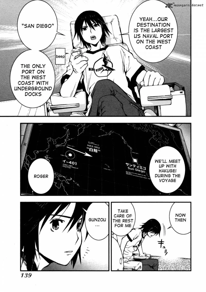 Aoki Hagane no Arpeggio Chapter 16 page 13