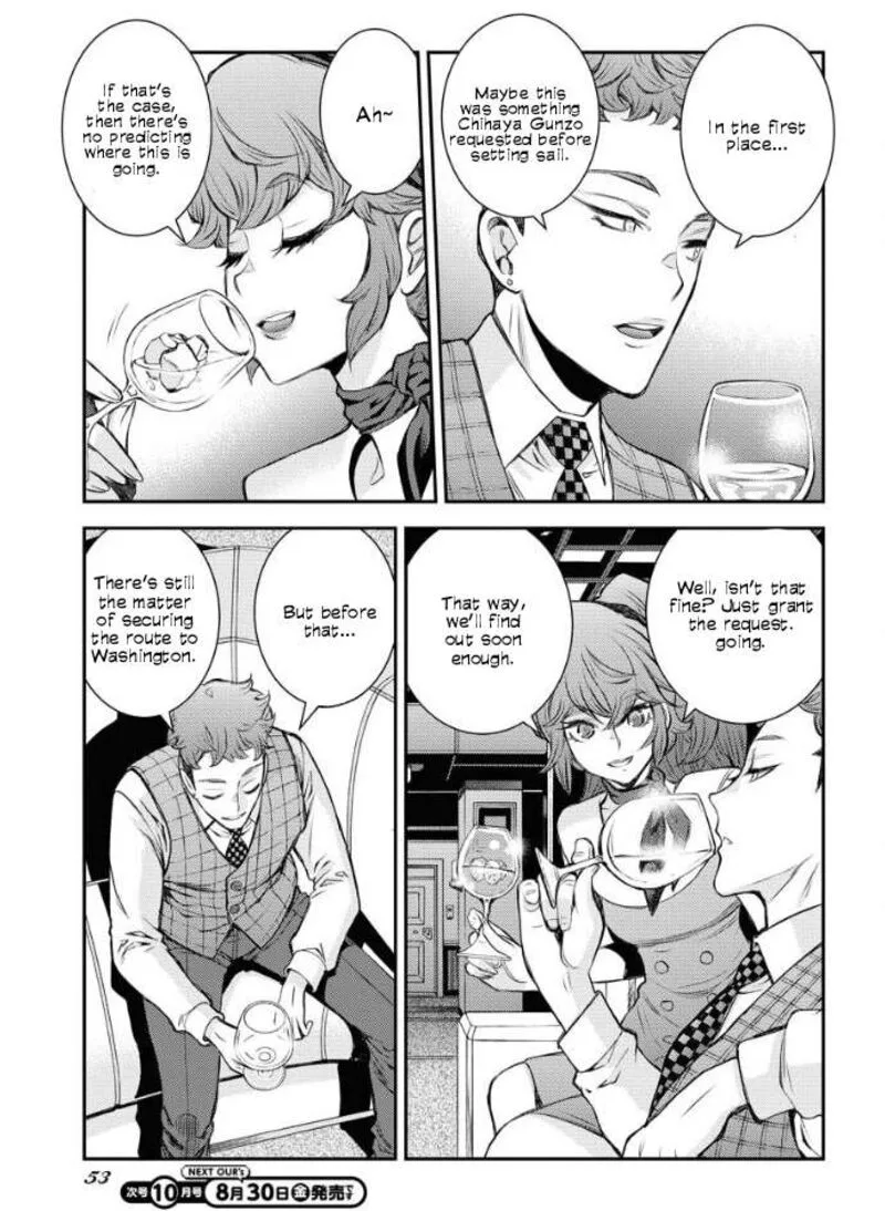 Aoki Hagane no Arpeggio Chapter 160 page 19