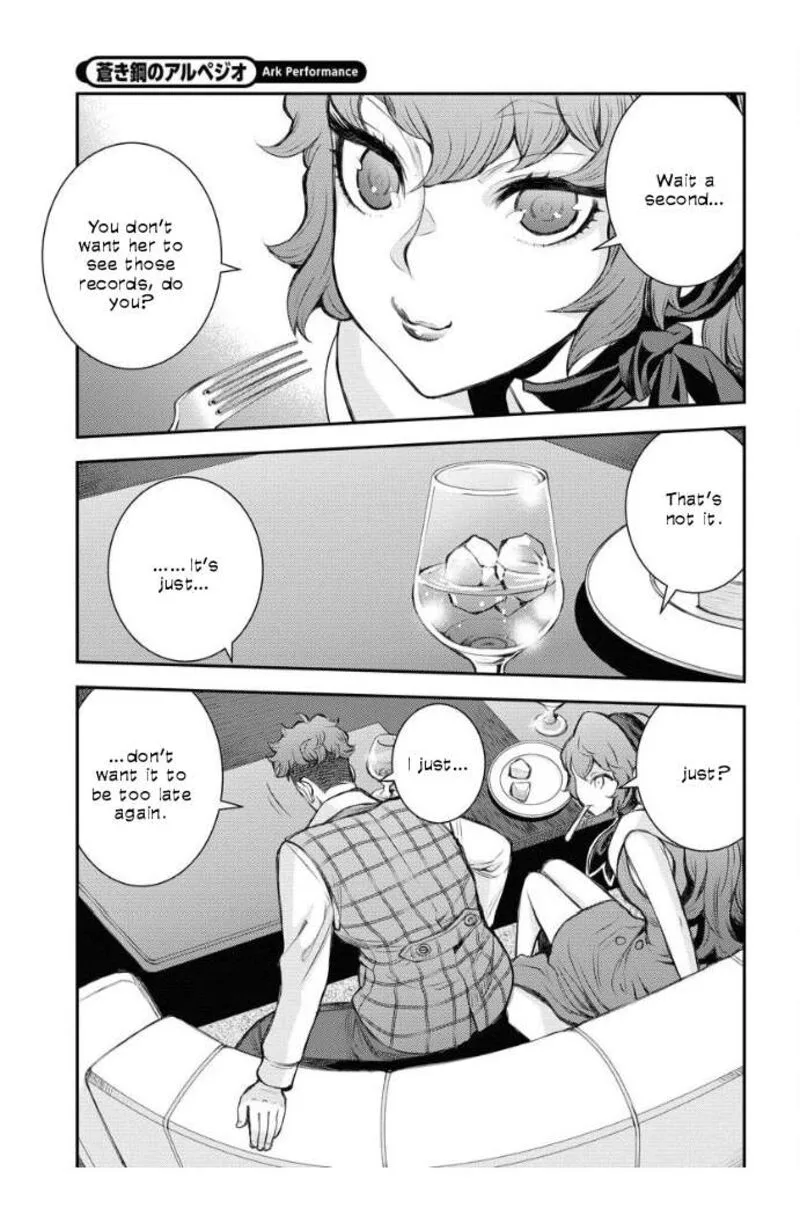 Aoki Hagane no Arpeggio Chapter 160 page 23