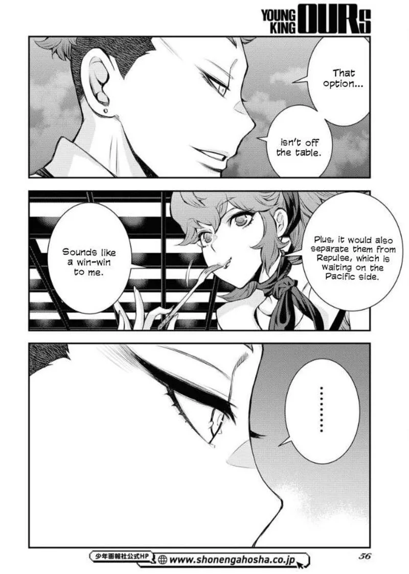 Aoki Hagane no Arpeggio Chapter 160 page 22