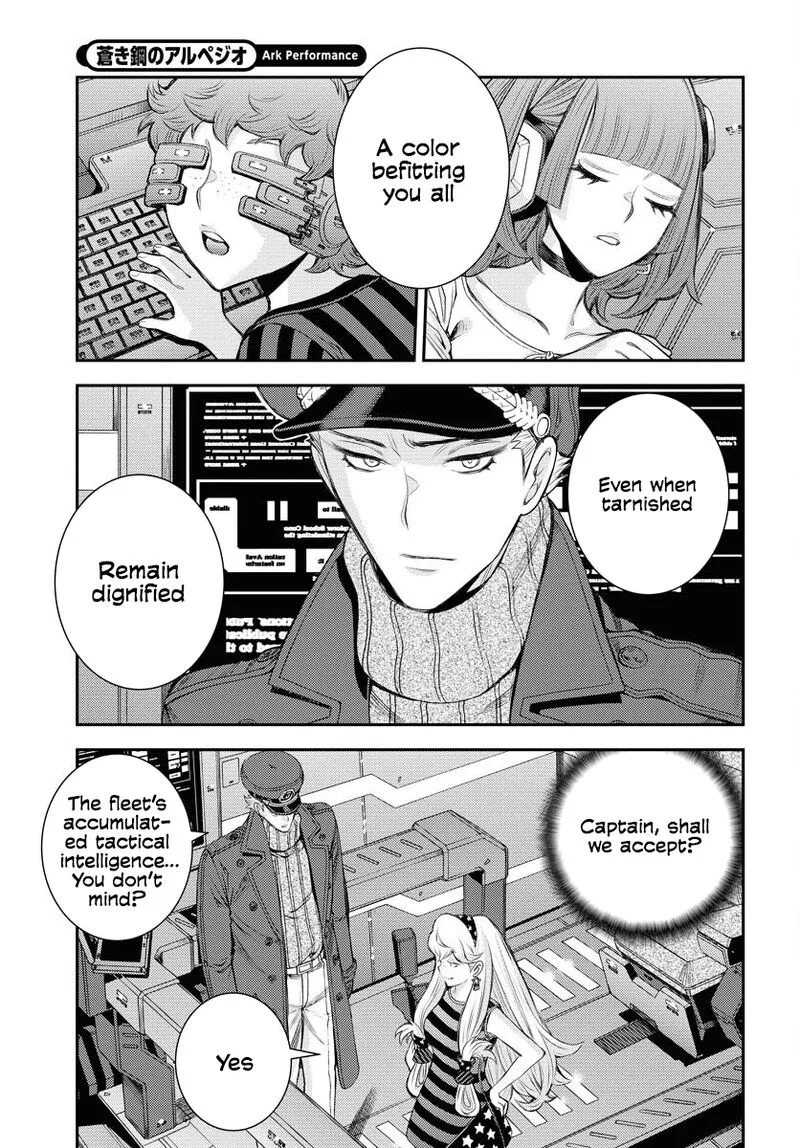 Aoki Hagane no Arpeggio Chapter 161 page 18