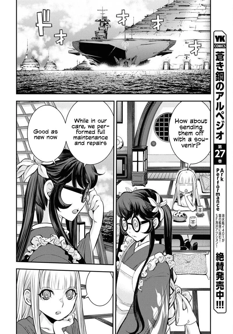 Aoki Hagane no Arpeggio Chapter 161 page 9