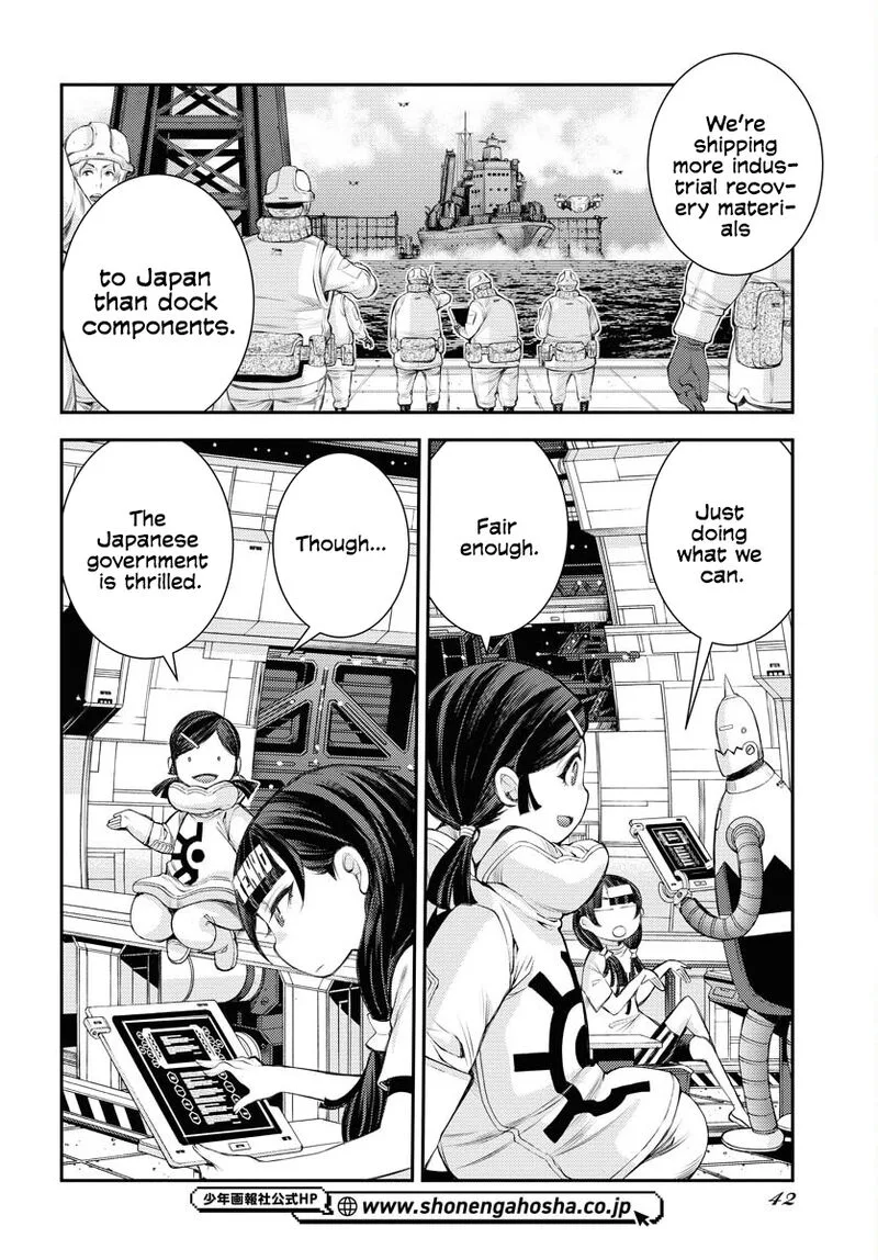 Aoki Hagane no Arpeggio Chapter 162 page 9