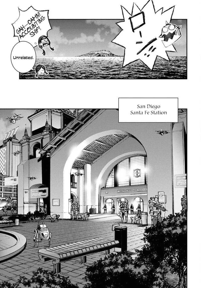 Aoki Hagane no Arpeggio Chapter 162 page 18