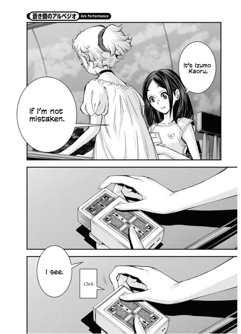 Aoki Hagane no Arpeggio Chapter 163 page 26