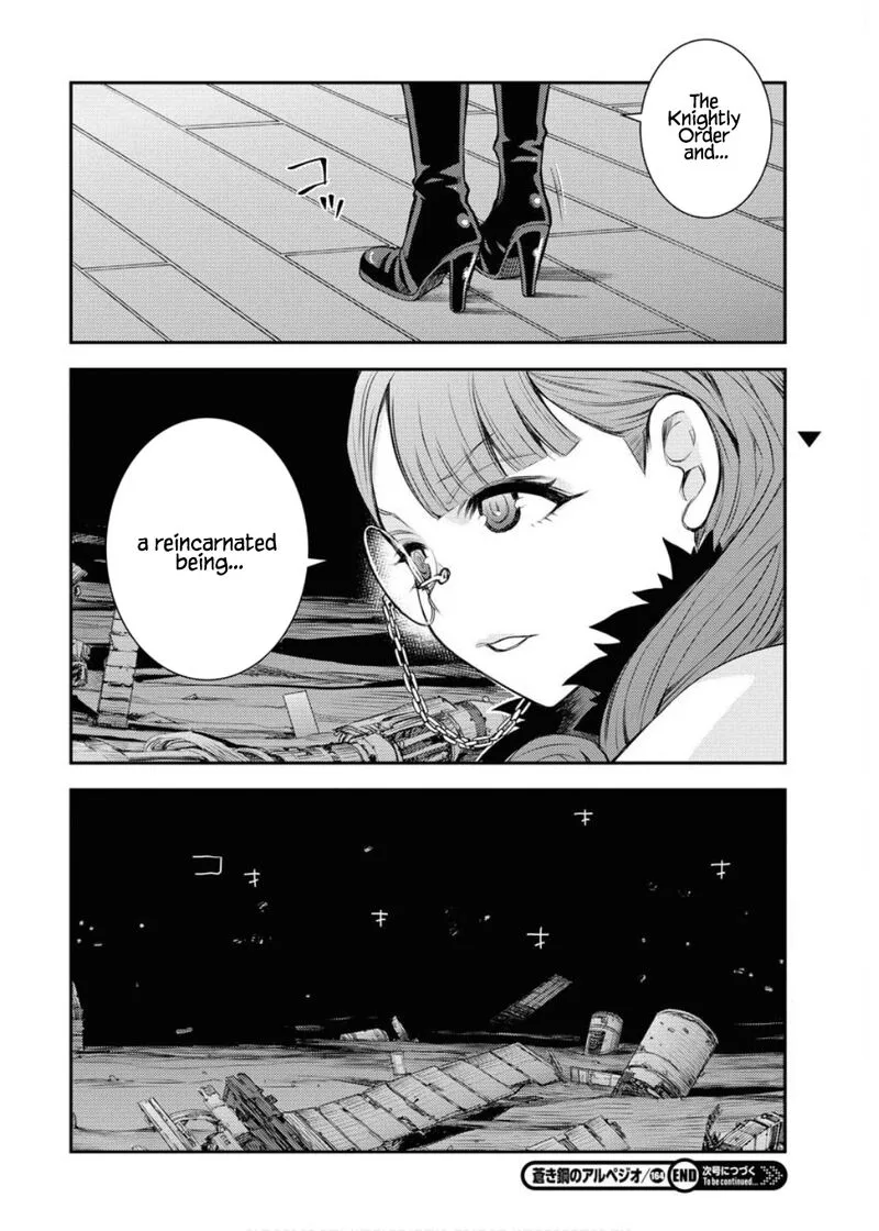 Aoki Hagane no Arpeggio Chapter 164 page 41