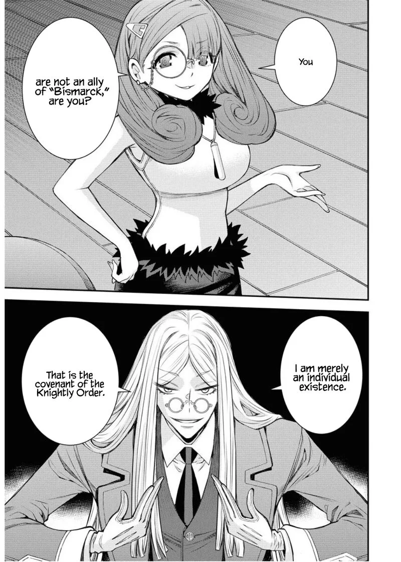 Aoki Hagane no Arpeggio Chapter 164 page 36