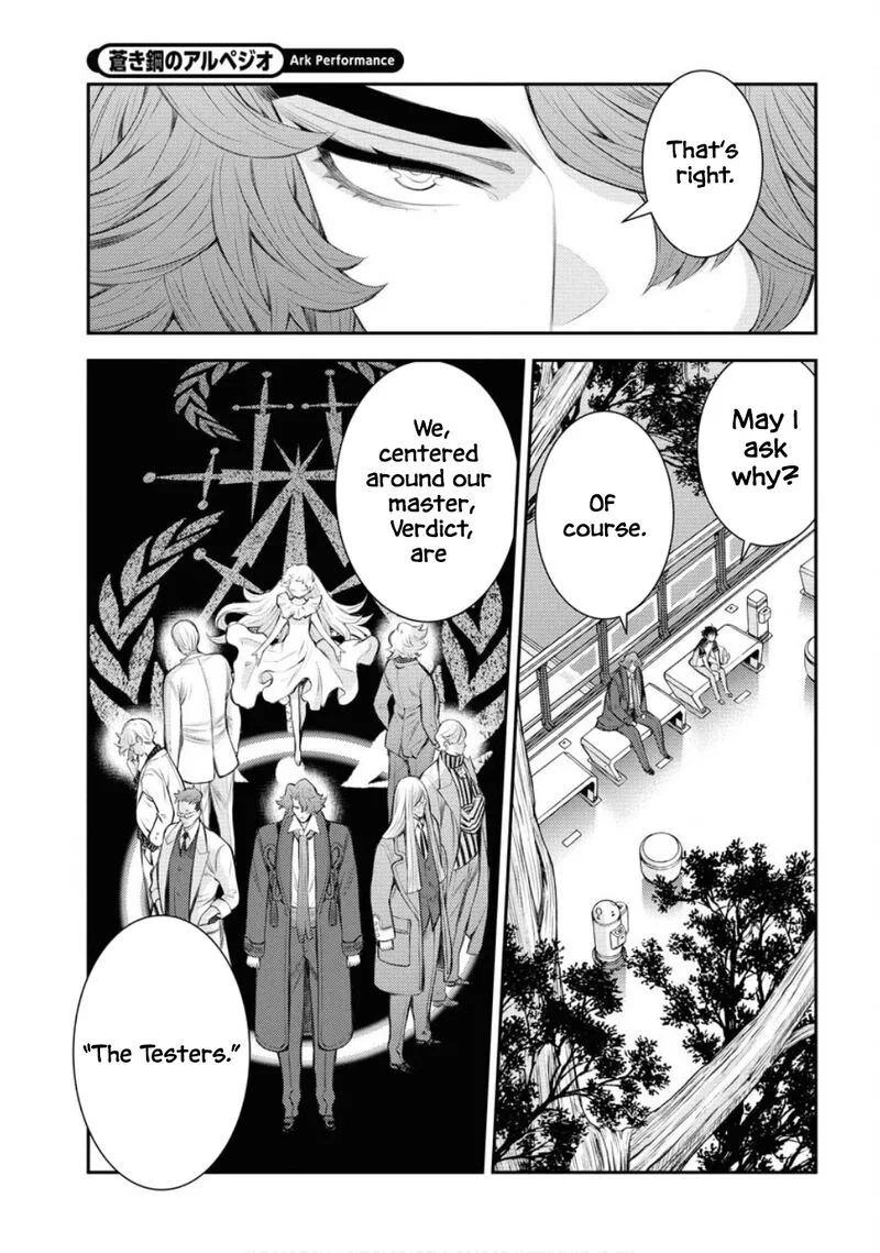 Aoki Hagane no Arpeggio Chapter 167 page 18
