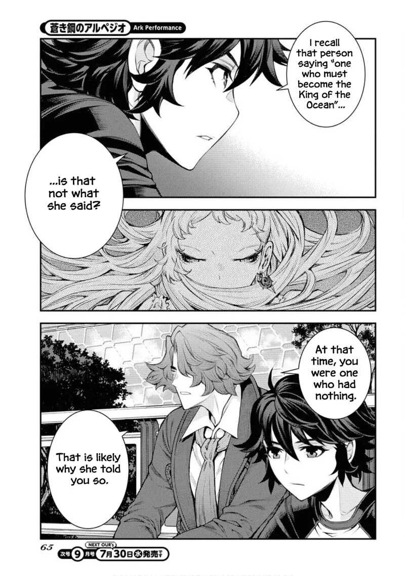 Aoki Hagane no Arpeggio Chapter 167 page 12