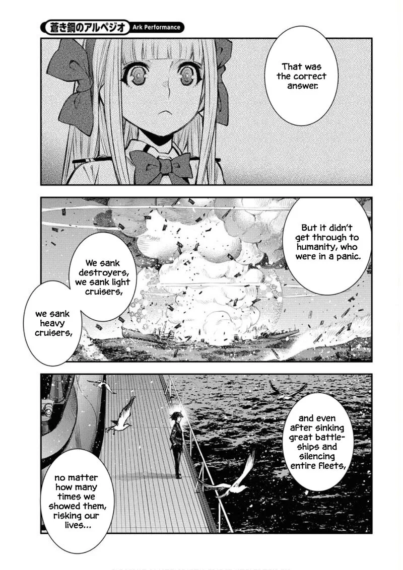 Aoki Hagane no Arpeggio Chapter 168 page 6
