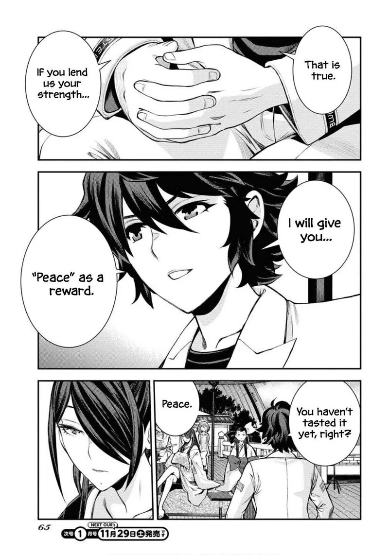Aoki Hagane no Arpeggio Chapter 171 page 30